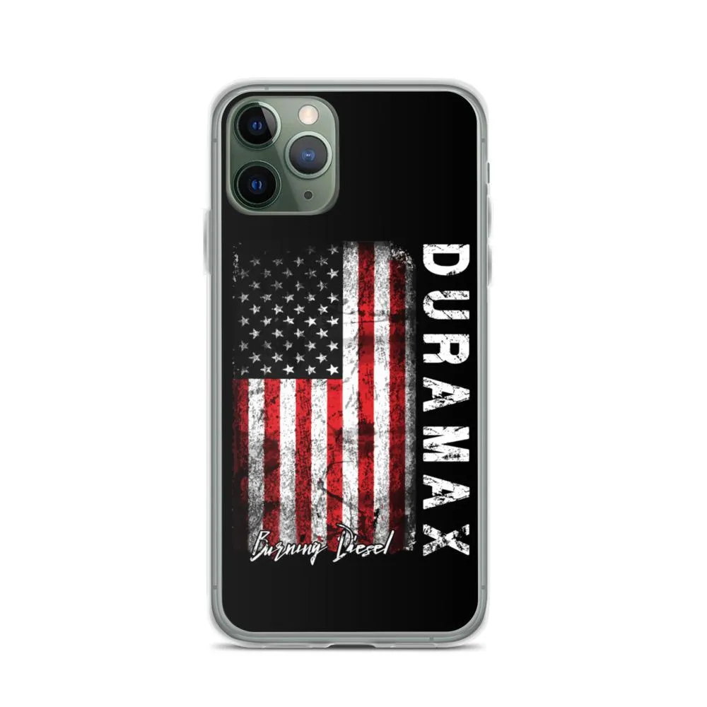 Duramax American Flag Protective Phone Case - Fits iPhone