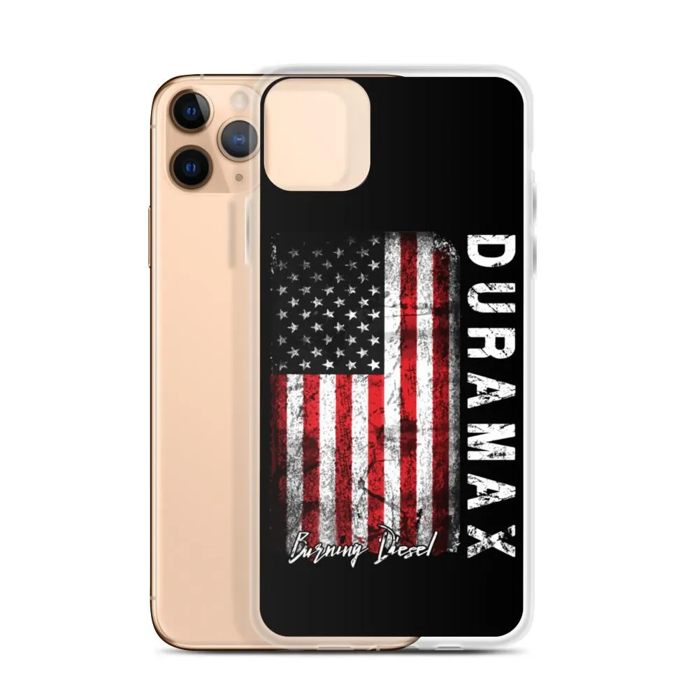 Duramax American Flag Protective Phone Case - Fits iPhone