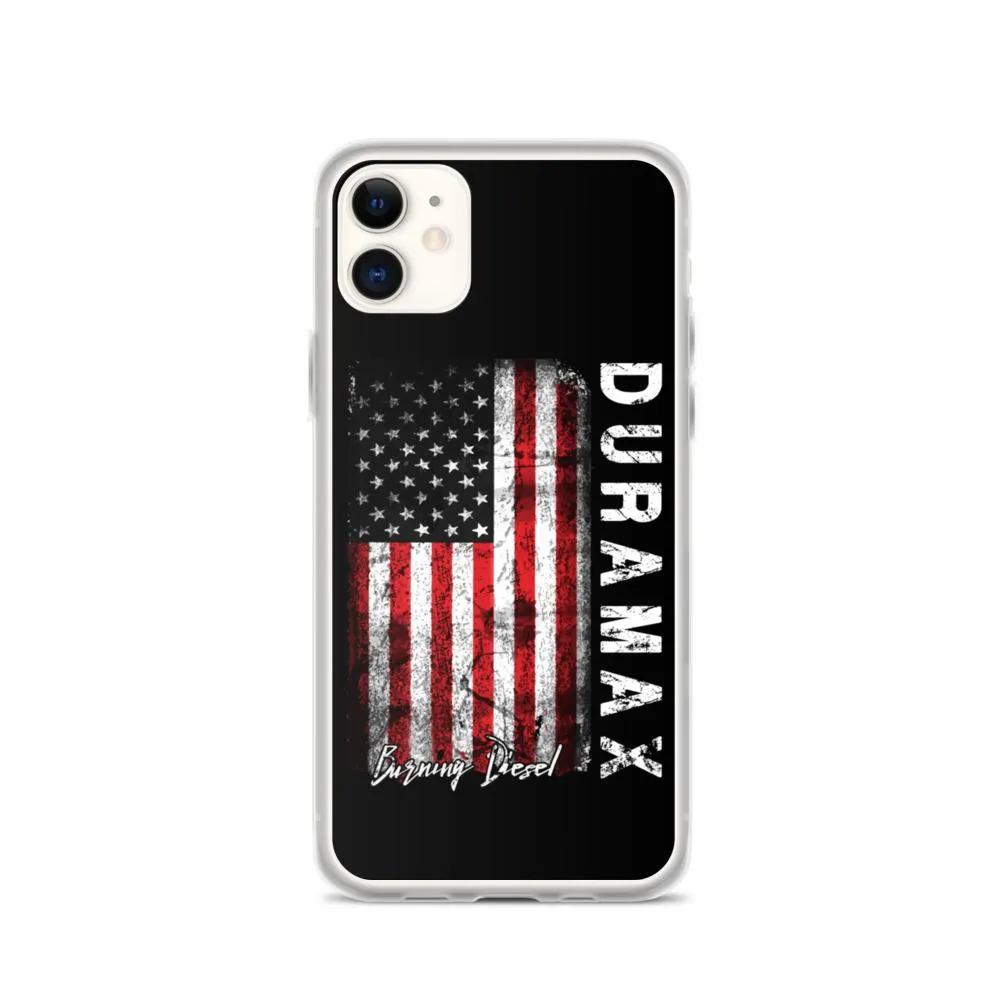 Duramax American Flag Protective Phone Case - Fits iPhone