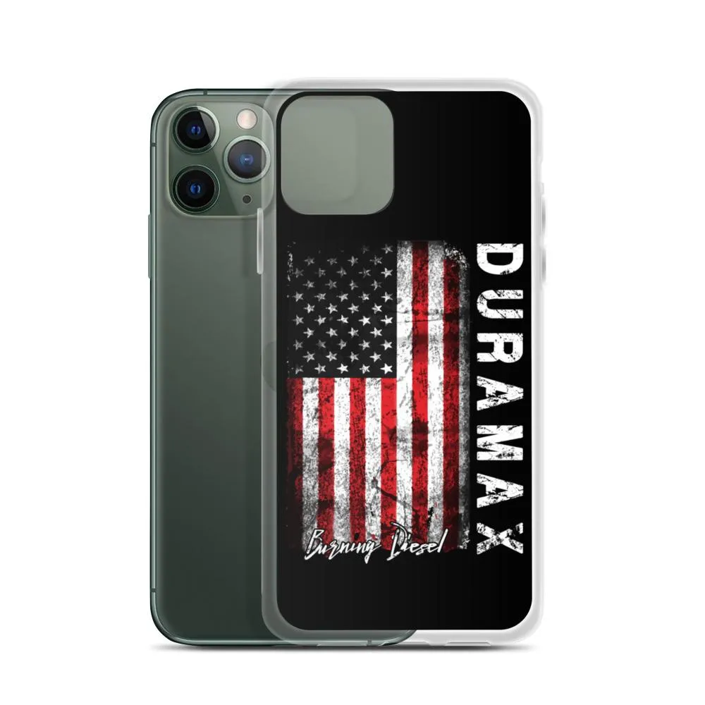 Duramax American Flag Protective Phone Case - Fits iPhone