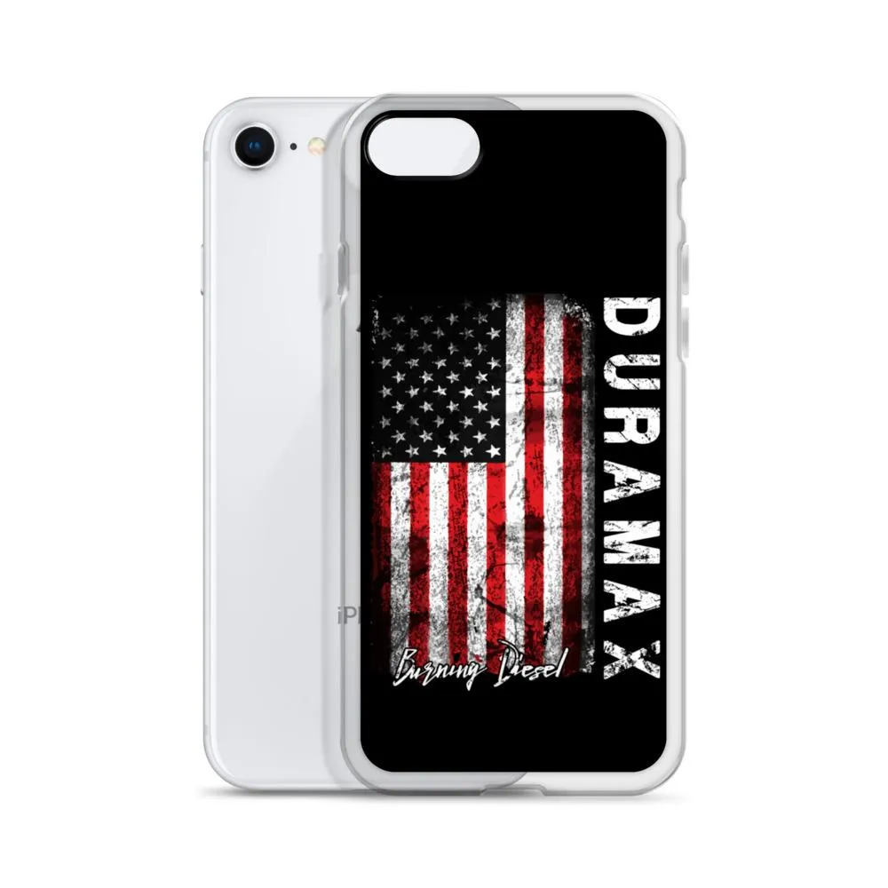 Duramax American Flag Protective Phone Case - Fits iPhone