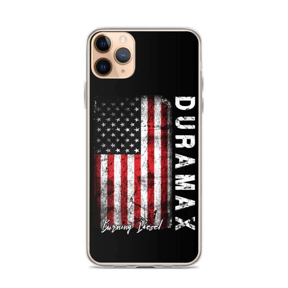 Duramax American Flag Protective Phone Case - Fits iPhone