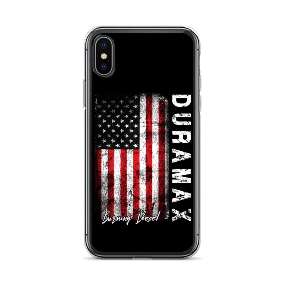 Duramax American Flag Protective Phone Case - Fits iPhone