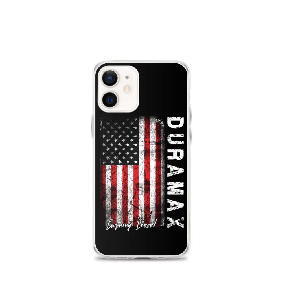 Duramax American Flag Protective Phone Case - Fits iPhone