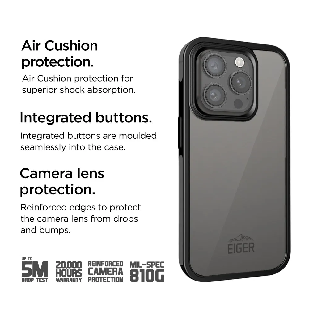 Eiger Pro MountainAir Case for Apple iPhone 15 Pro Max in Black