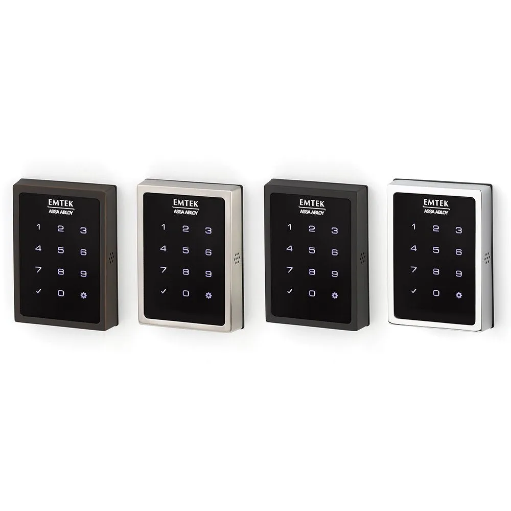 EMPowered Deadbolts - EMPowered Motorized Touchscreen Keypad Deadbolt In Oil Rubbed Bronze - Emtek Hardware