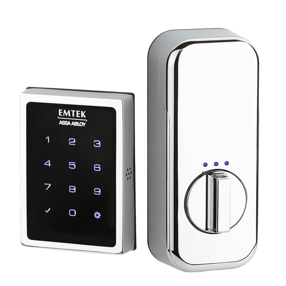 EMPowered Deadbolts - EMPowered Motorized Touchscreen Keypad Deadbolt In Oil Rubbed Bronze - Emtek Hardware