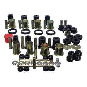 Energy Suspension Hyper-Flex Bushing Kit - Suspension Bushings - Boots / Links - Black - GM F-Body 1982-92