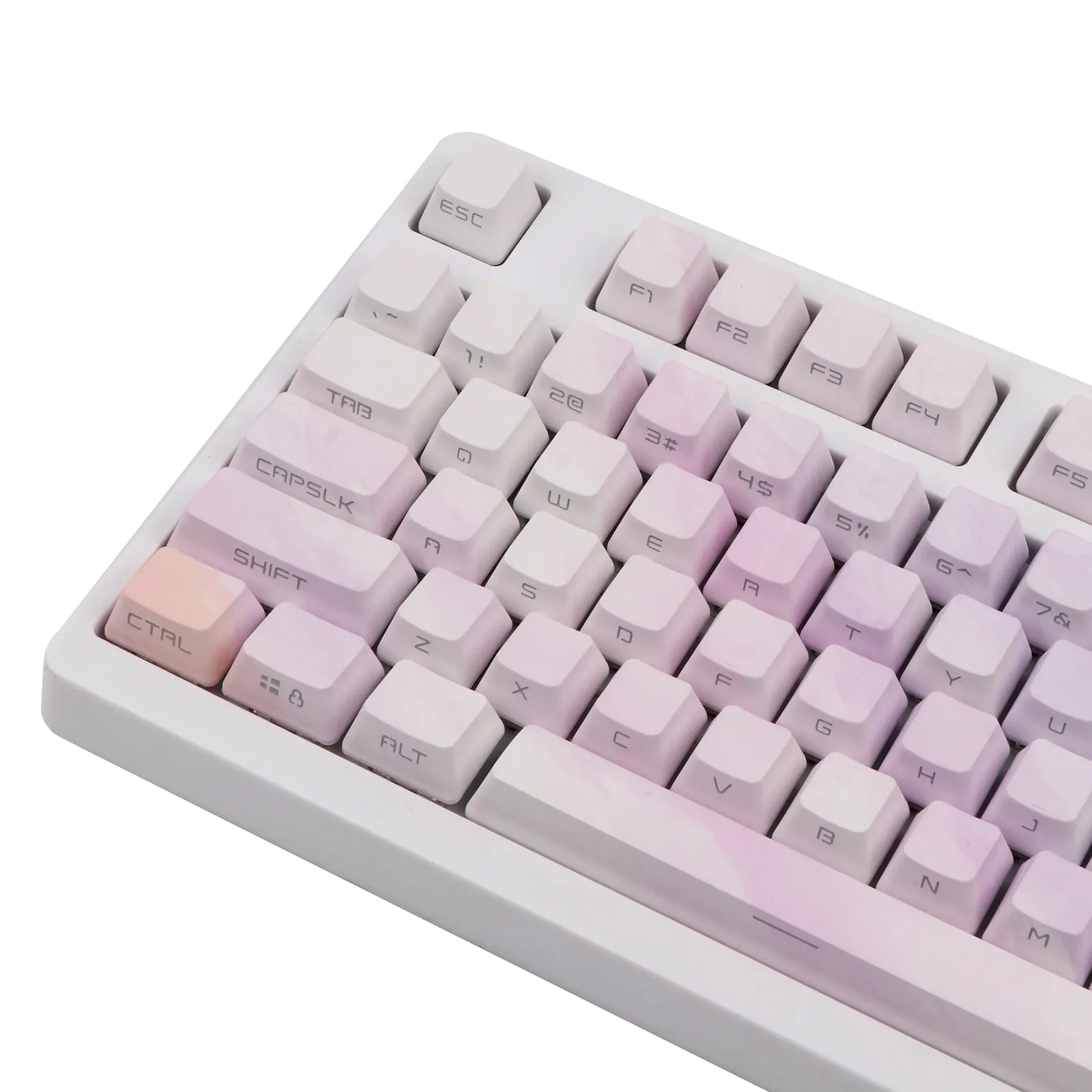 Epomaker Peach Sunset Keycaps Set