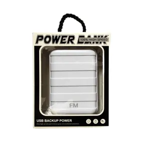 Fast Charge USB Power Supply Power Bank - 10000mAh