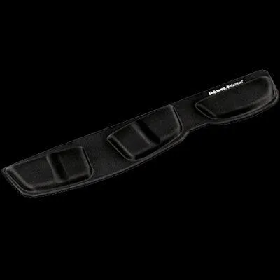 Fellowes Keyboard Palm Support Microban Memory Foam Lycra Black