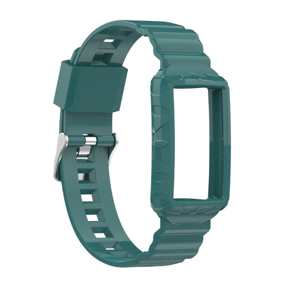 Fitbit Charge 5 / 4 / 3 integrated TPU cover   watch strap - Green