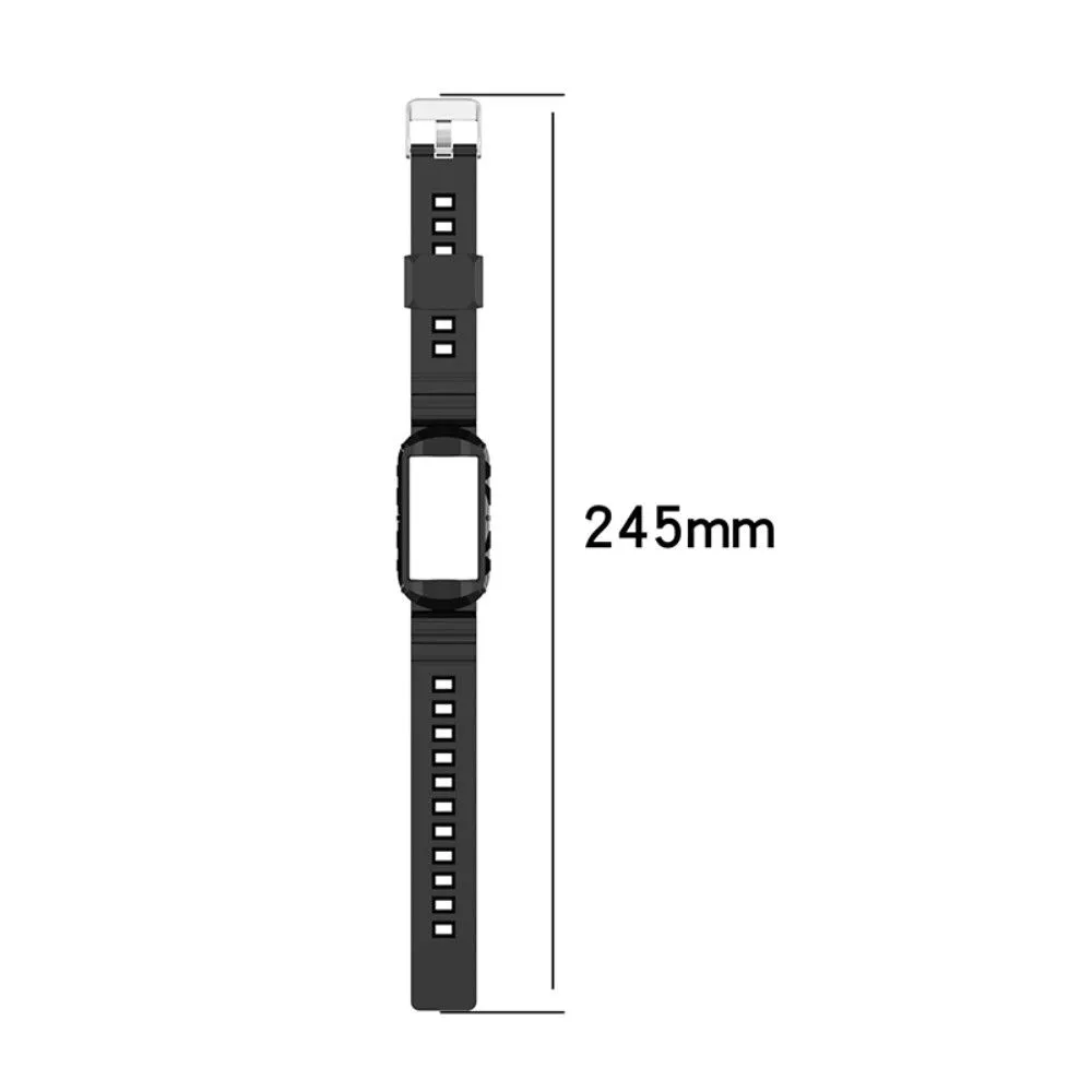 Fitbit Charge 5 / 4 / 3 integrated TPU cover   watch strap - Green