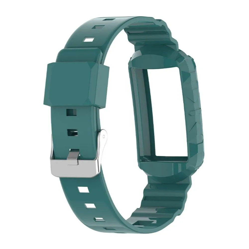 Fitbit Charge 5 / 4 / 3 integrated TPU cover   watch strap - Green