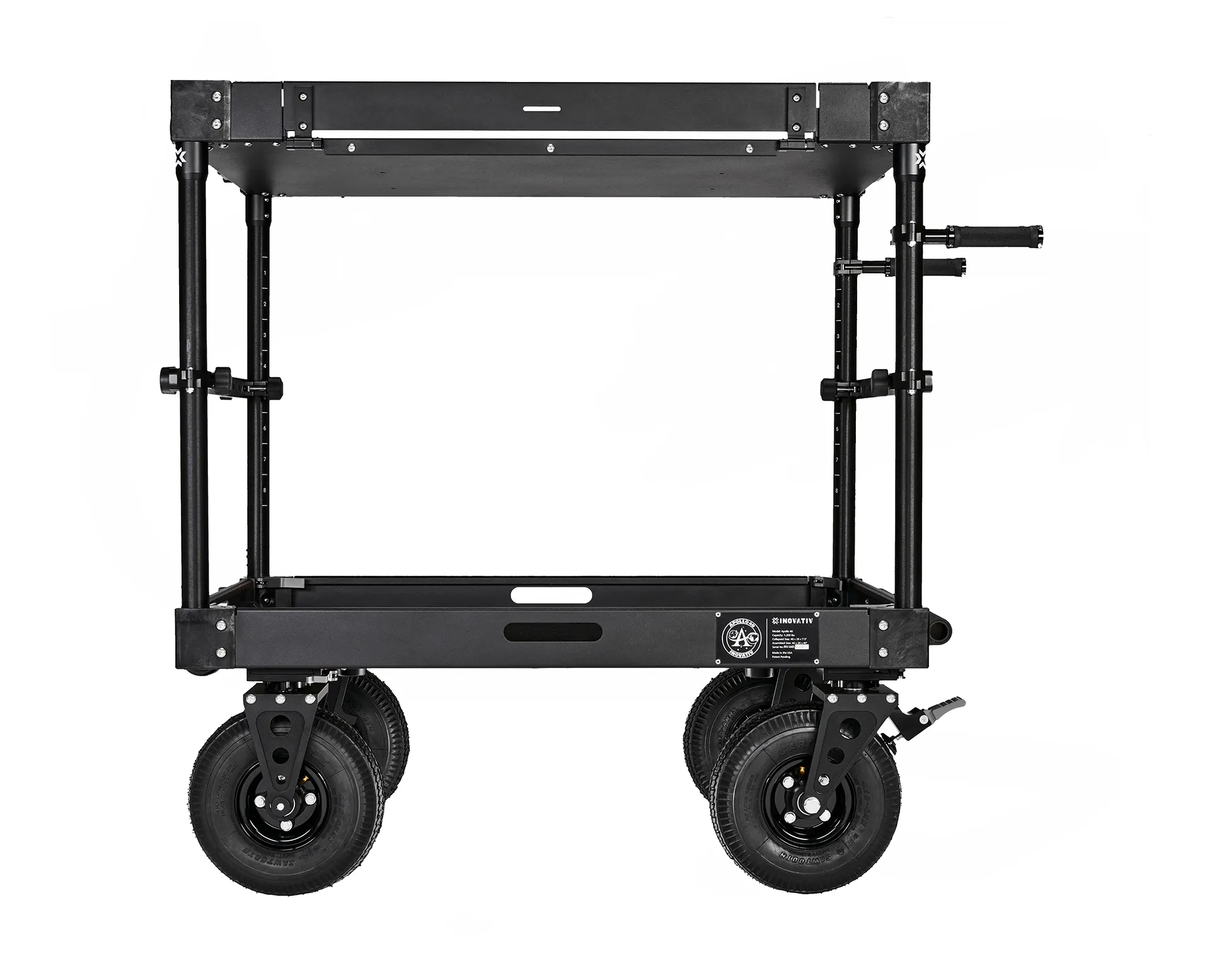 Fixed Height Fully-Collapsible Utility Cart