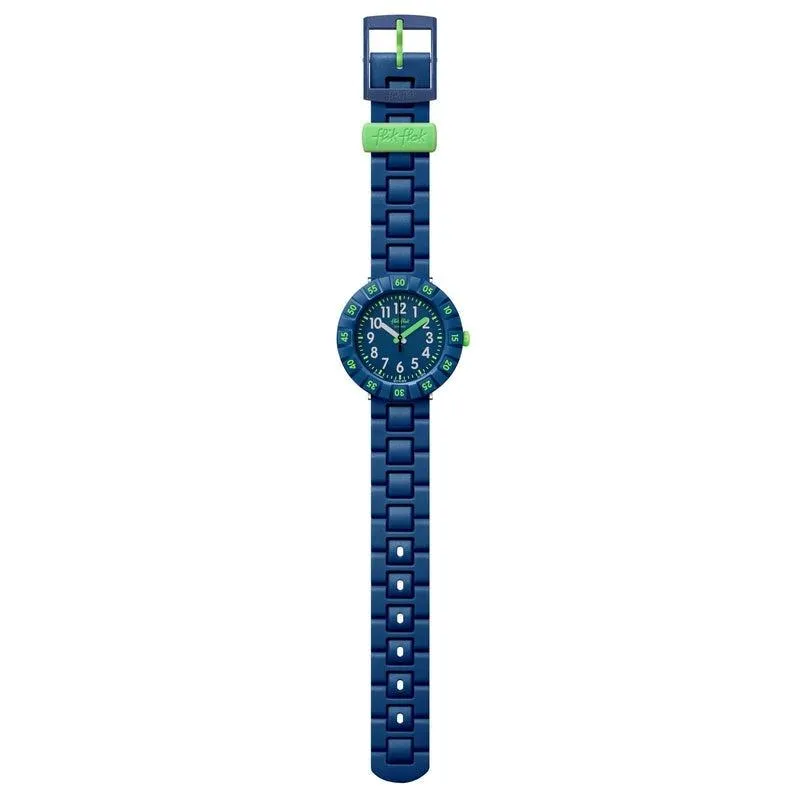 Flik Flak SOLO DARK BLUE Watch FCSP086