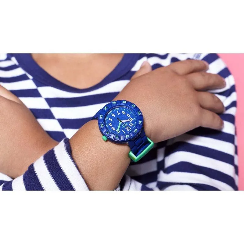 Flik Flak SOLO DARK BLUE Watch FCSP086