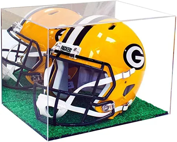 Football Helmet Display Case - Mirror No Wall Mounts (V44/A002)