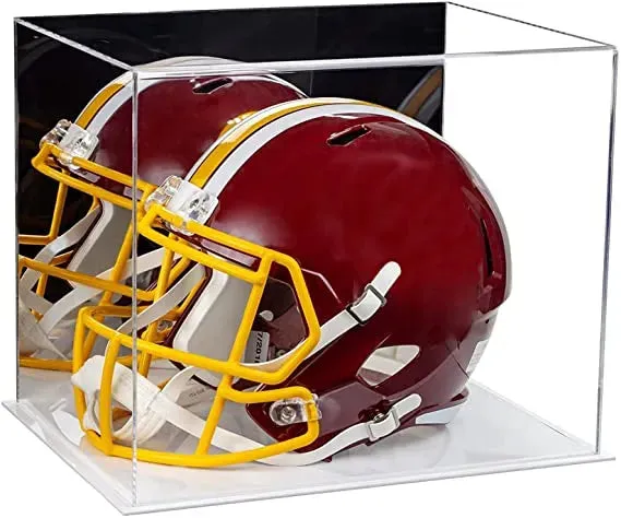 Football Helmet Display Case - Mirror No Wall Mounts (V44/A002)