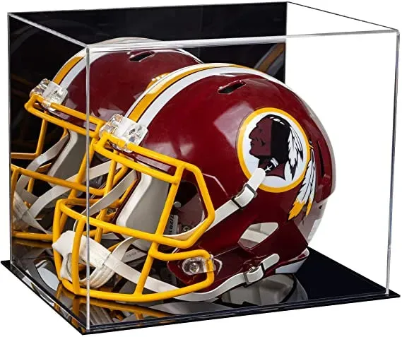 Football Helmet Display Case - Mirror No Wall Mounts (V44/A002)