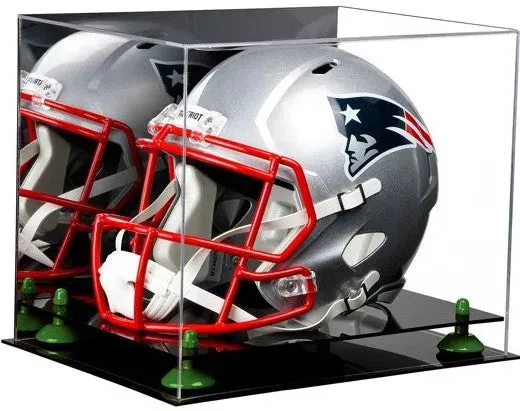 Football Helmet Display Case - Mirror No Wall Mounts (V44/A002)