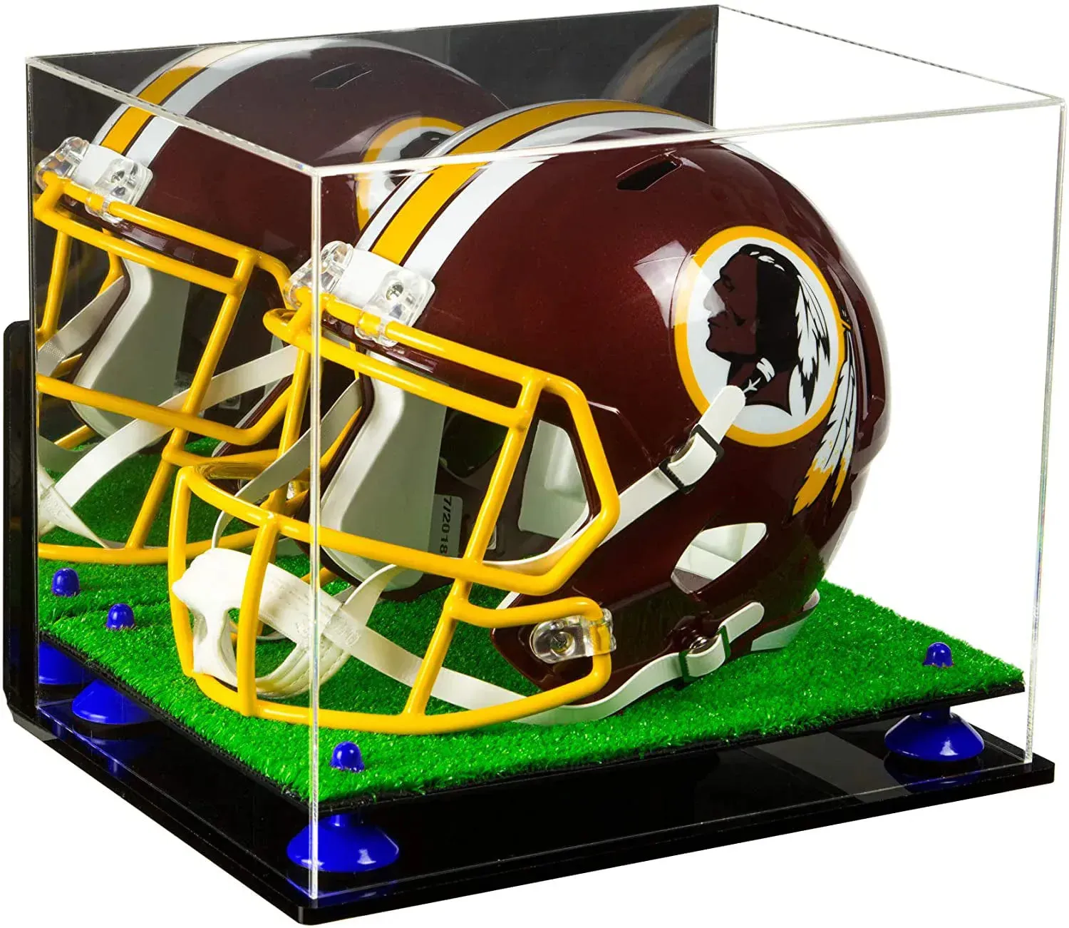 Football Helmet Display Case - Mirror Wall Mounts  (V44/A002)