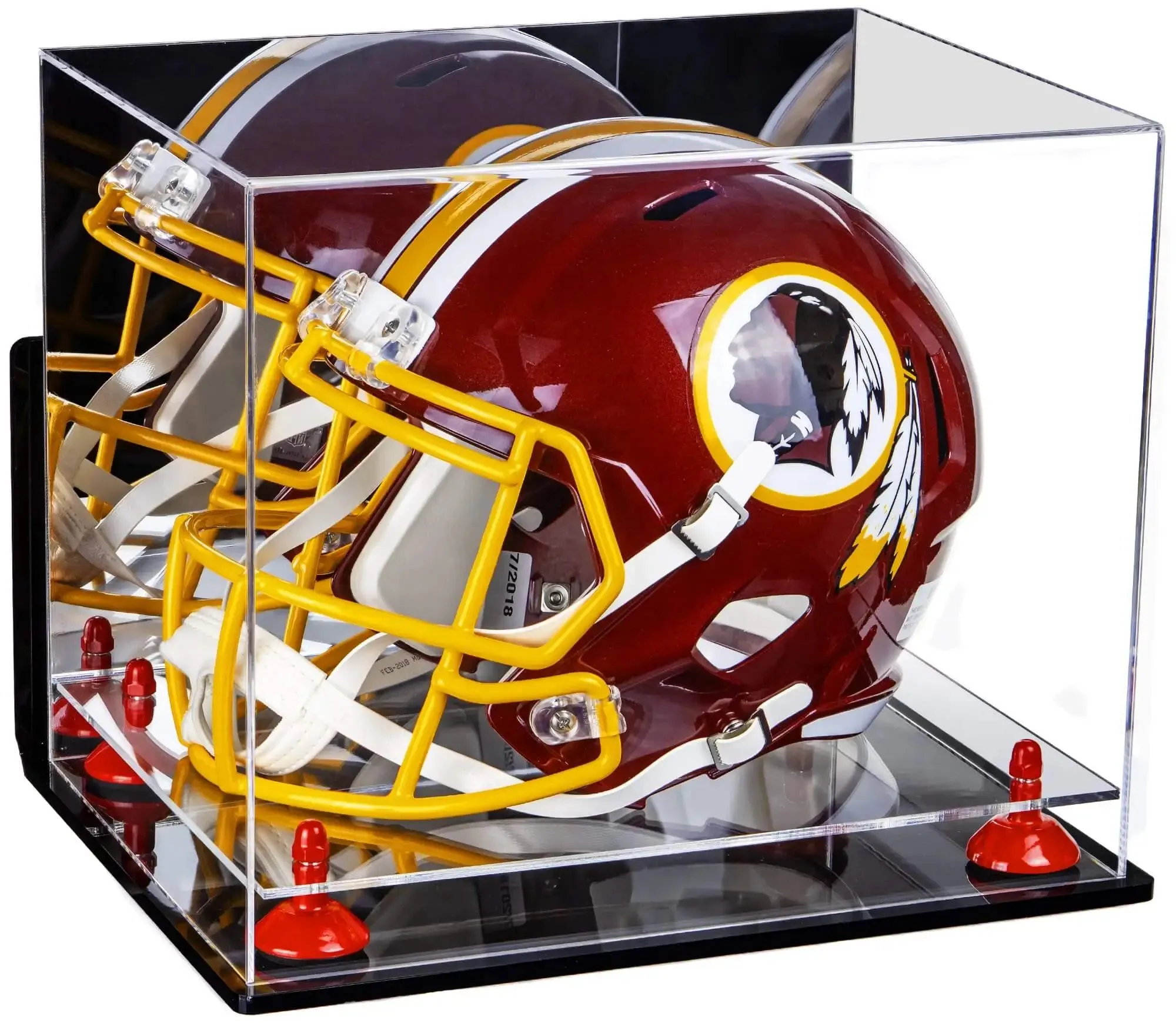 Football Helmet Display Case - Mirror Wall Mounts  (V44/A002)