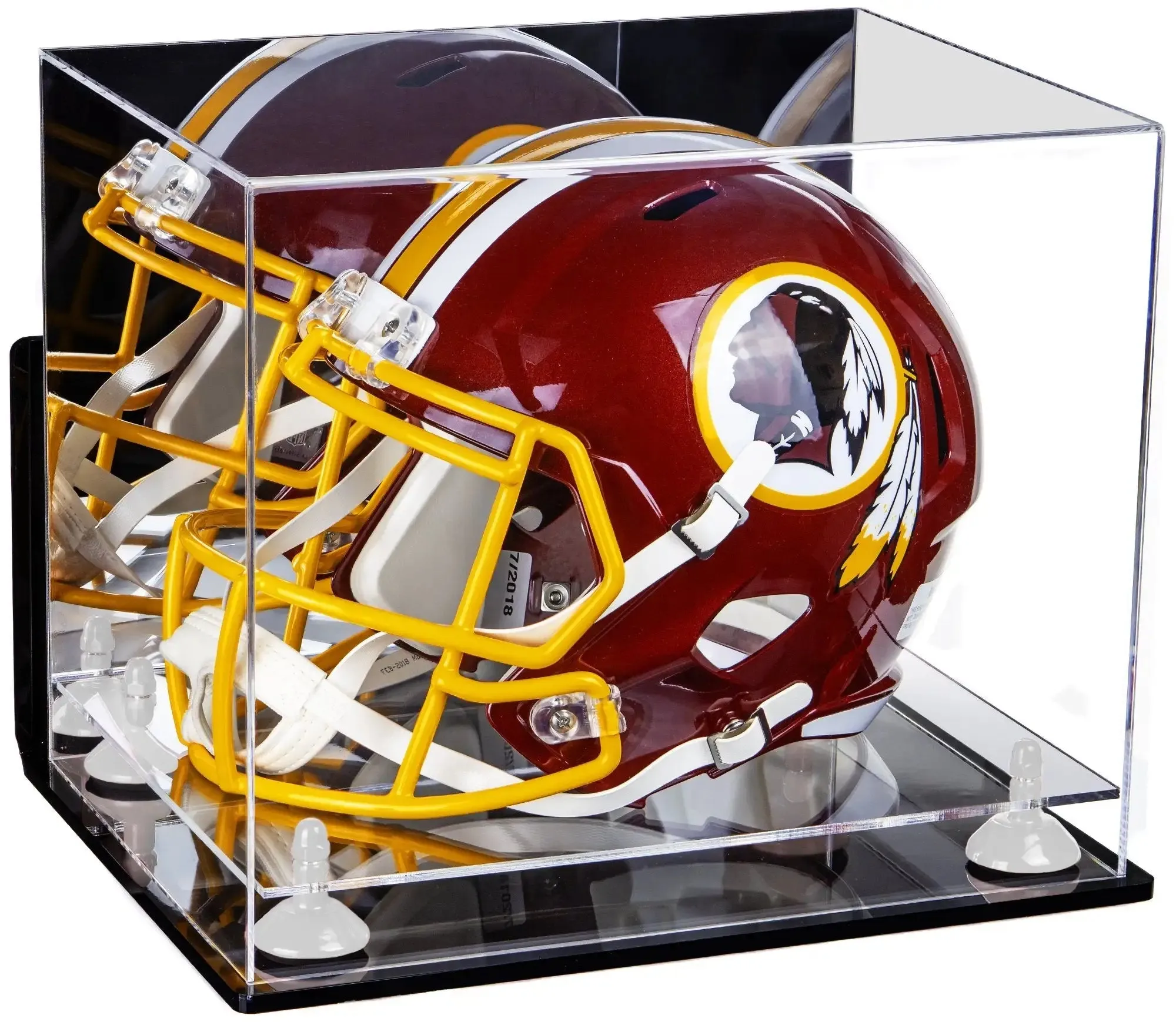 Football Helmet Display Case - Mirror Wall Mounts  (V44/A002)