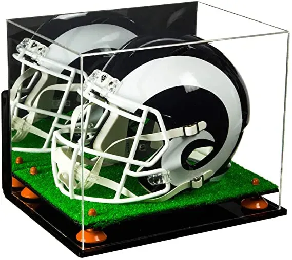 Football Helmet Display Case - Mirror Wall Mounts  (V44/A002)