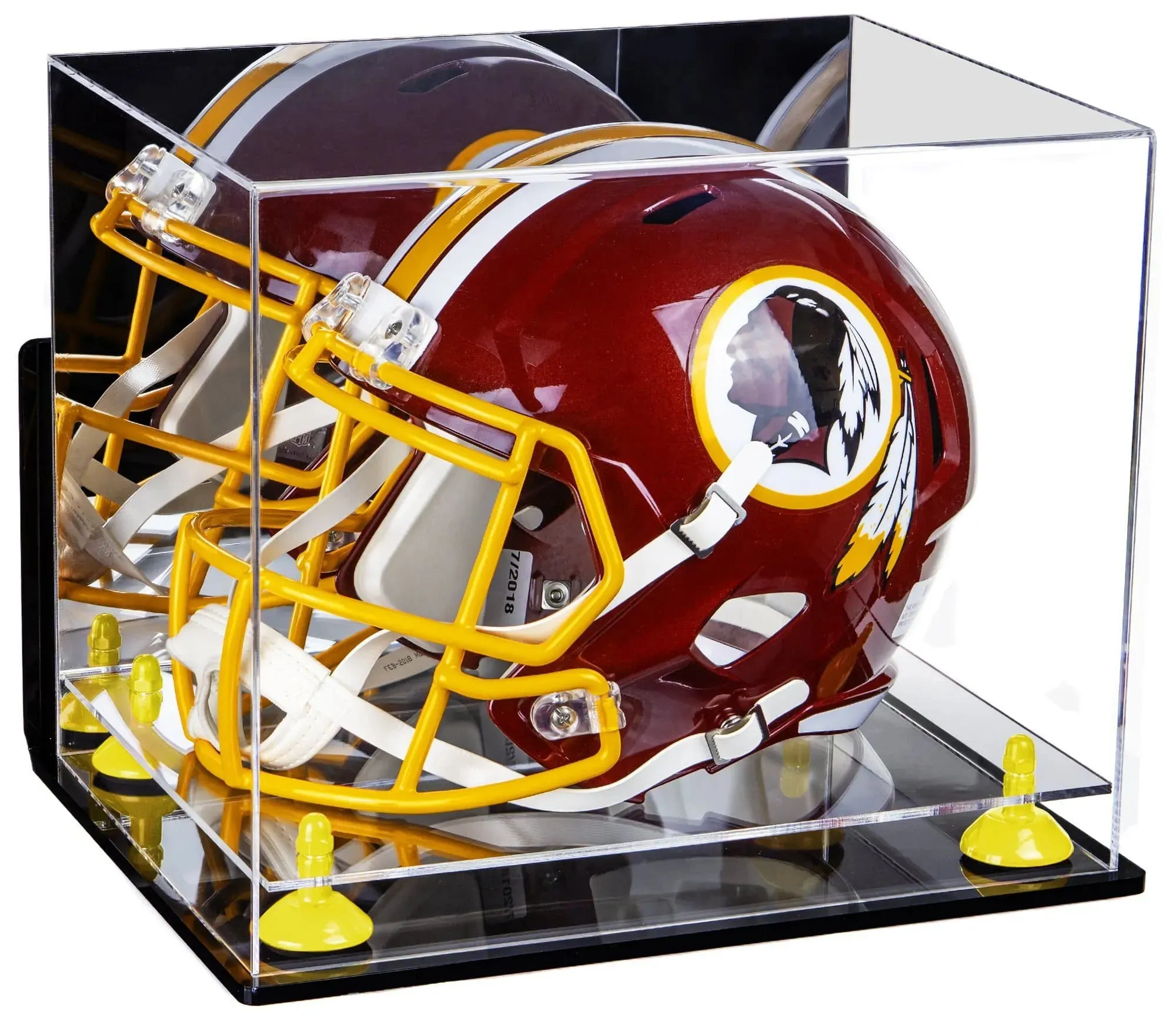 Football Helmet Display Case - Mirror Wall Mounts  (V44/A002)