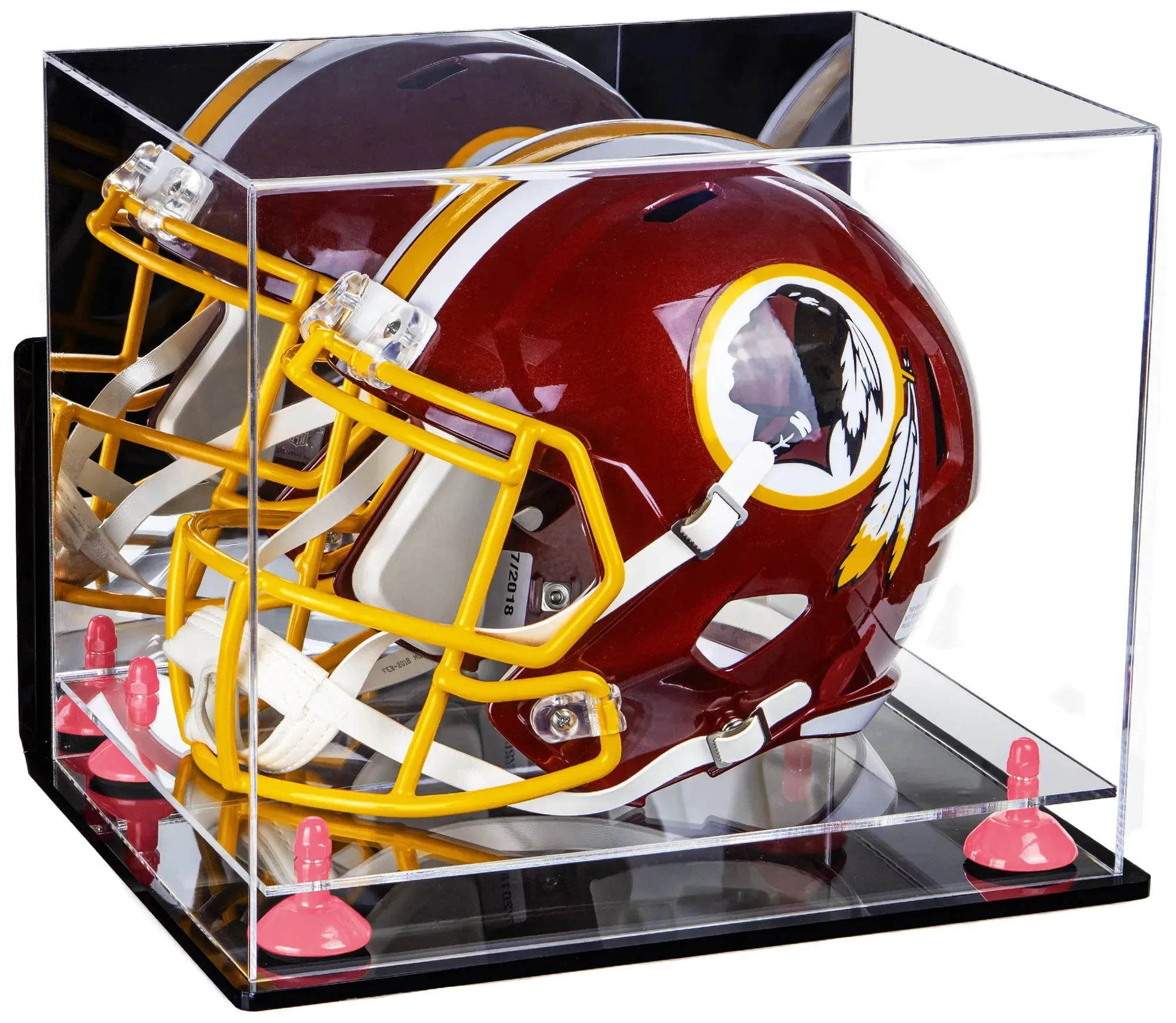 Football Helmet Display Case - Mirror Wall Mounts  (V44/A002)