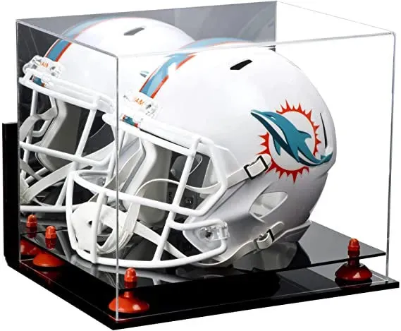 Football Helmet Display Case - Mirror Wall Mounts  (V44/A002)