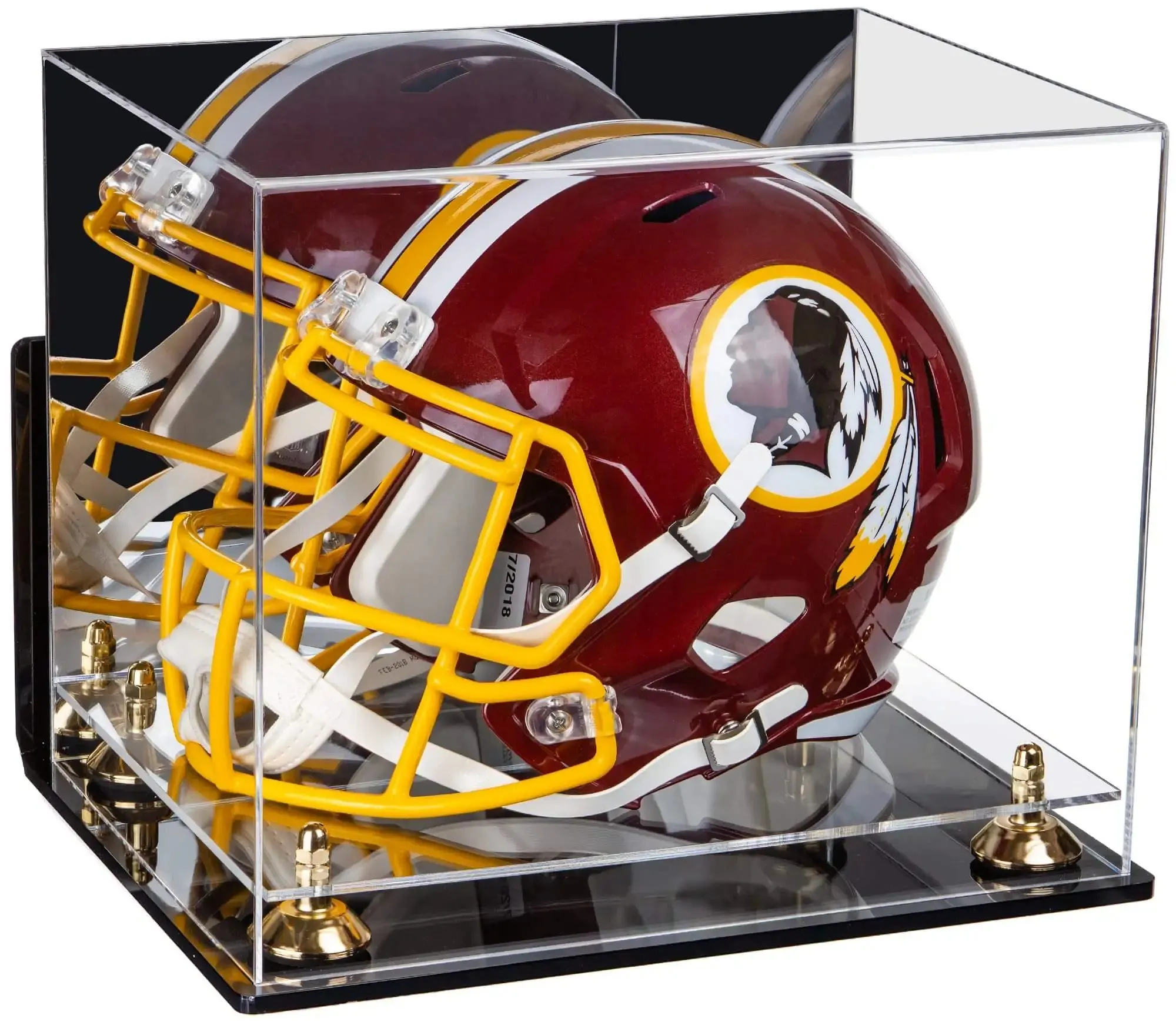 Football Helmet Display Case - Mirror Wall Mounts  (V44/A002)