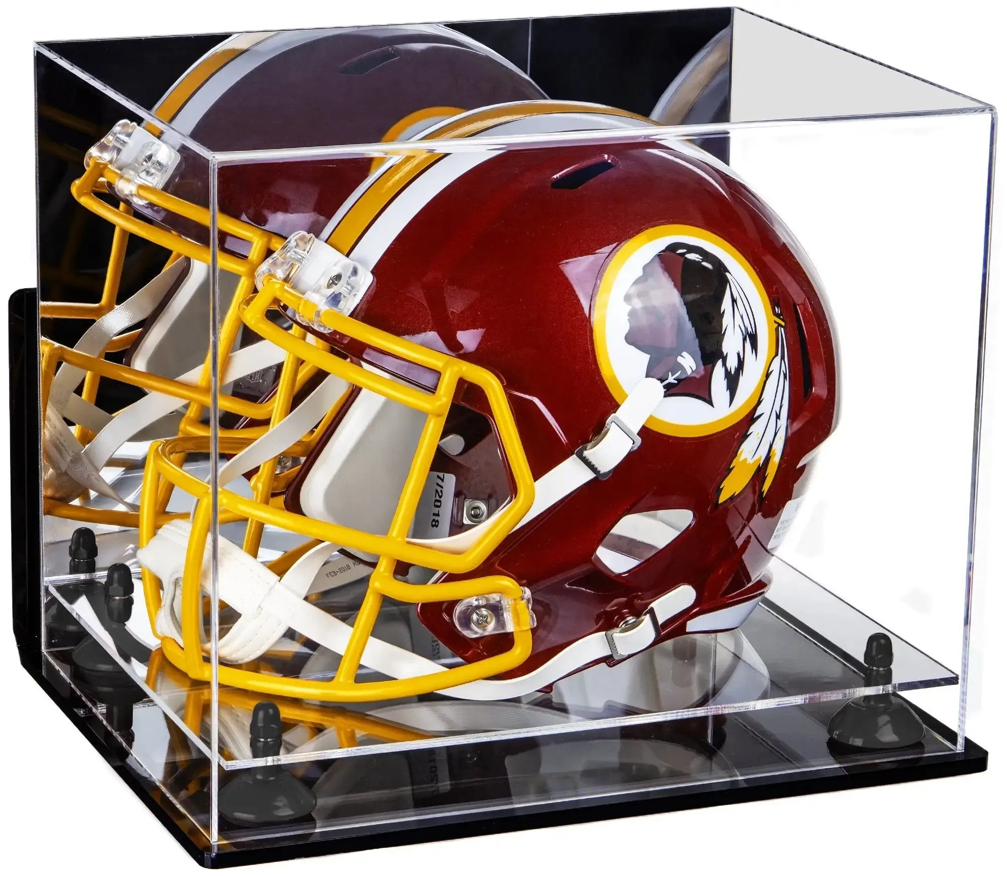 Football Helmet Display Case - Mirror Wall Mounts  (V44/A002)