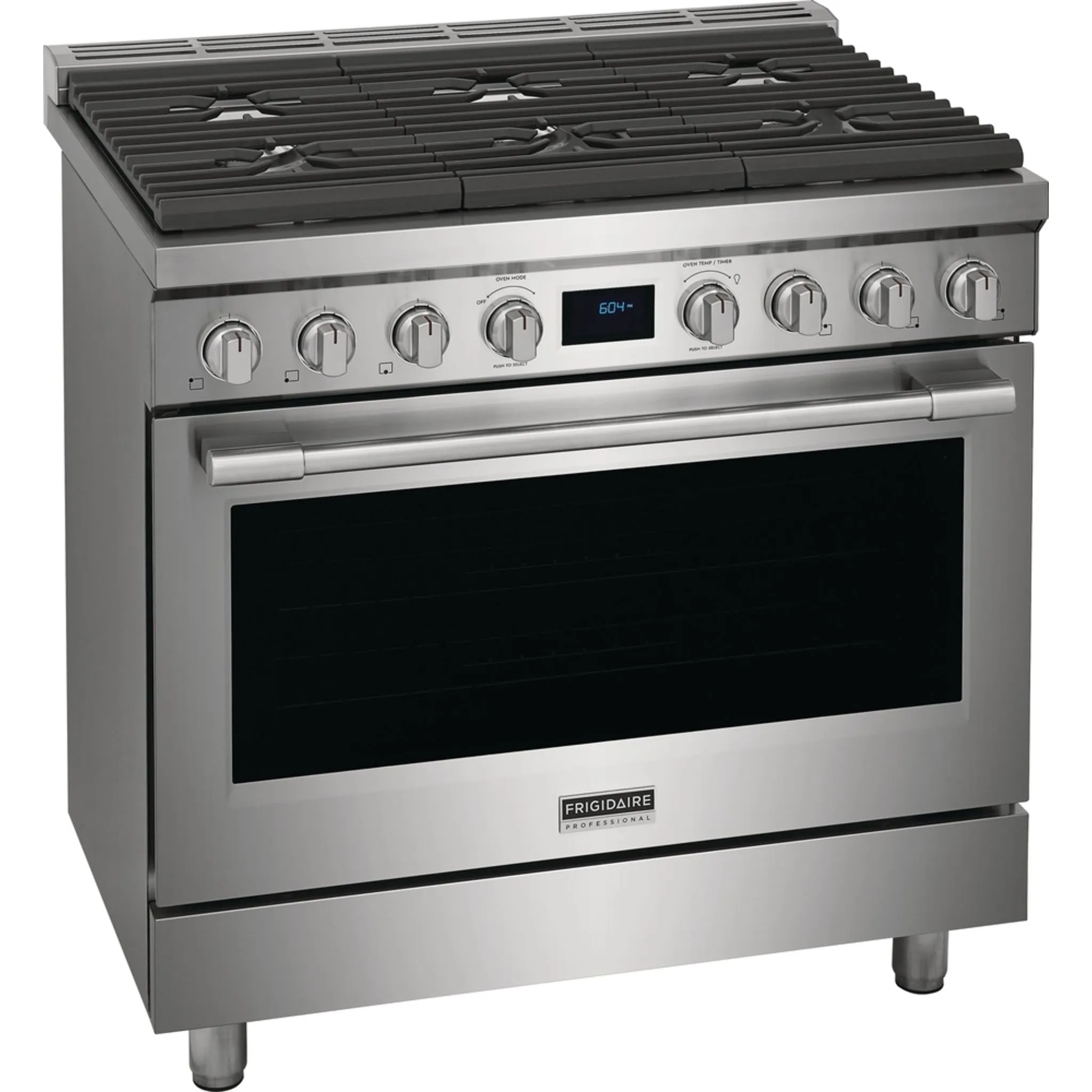 Frigidaire Professional Dual Fuel Gas Range (PCFD3668AF) - Stainless Steel