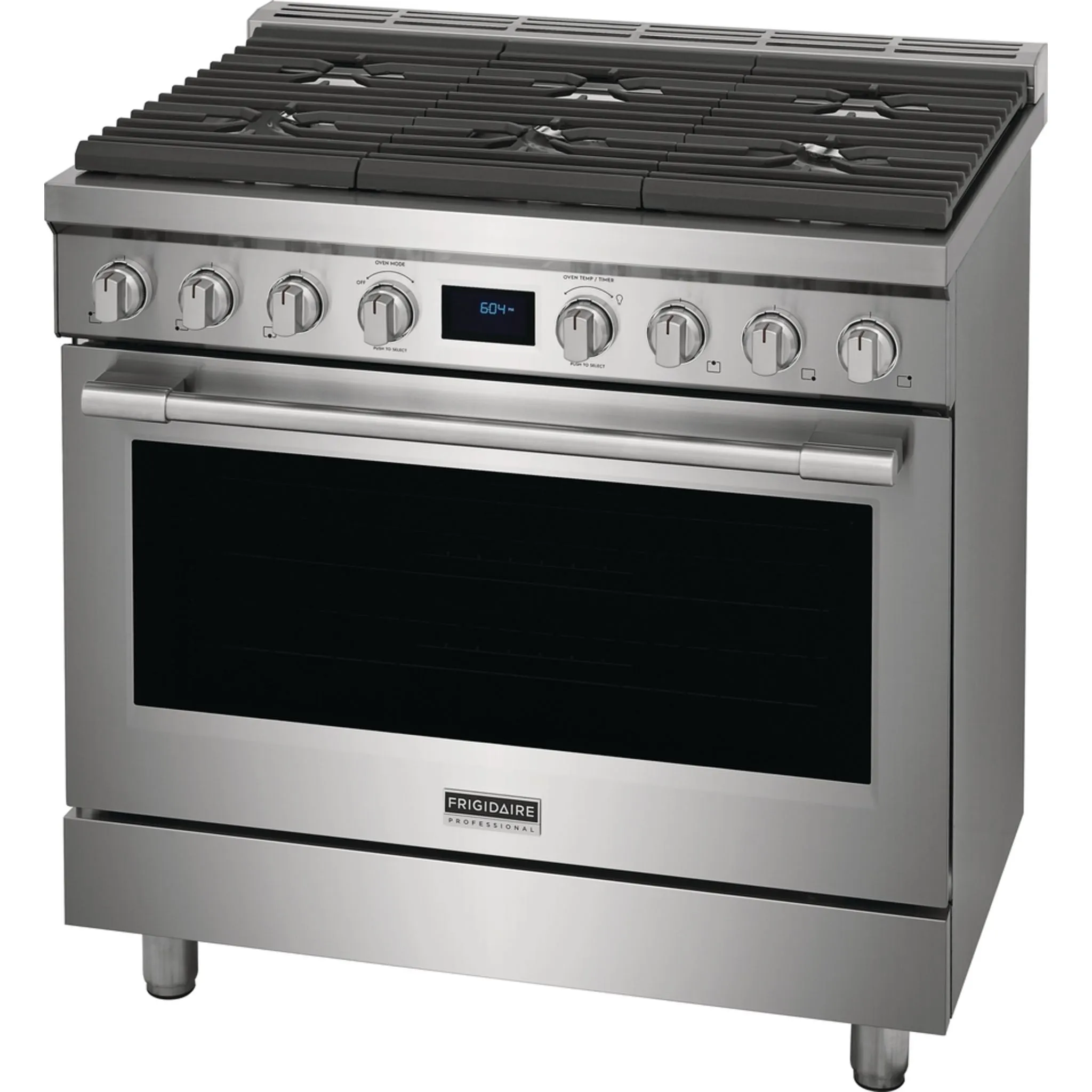 Frigidaire Professional Dual Fuel Gas Range (PCFD3668AF) - Stainless Steel