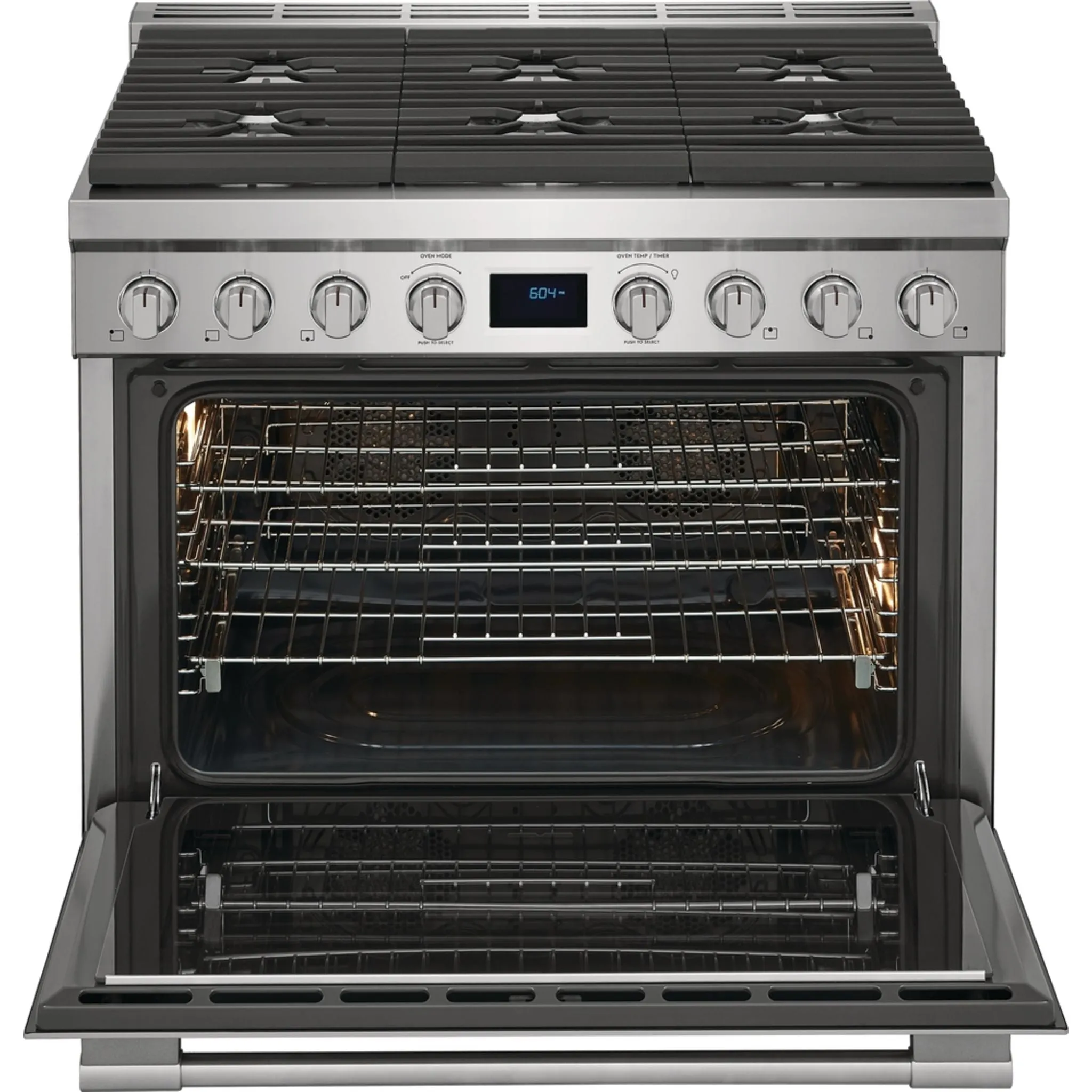 Frigidaire Professional Dual Fuel Gas Range (PCFD3668AF) - Stainless Steel