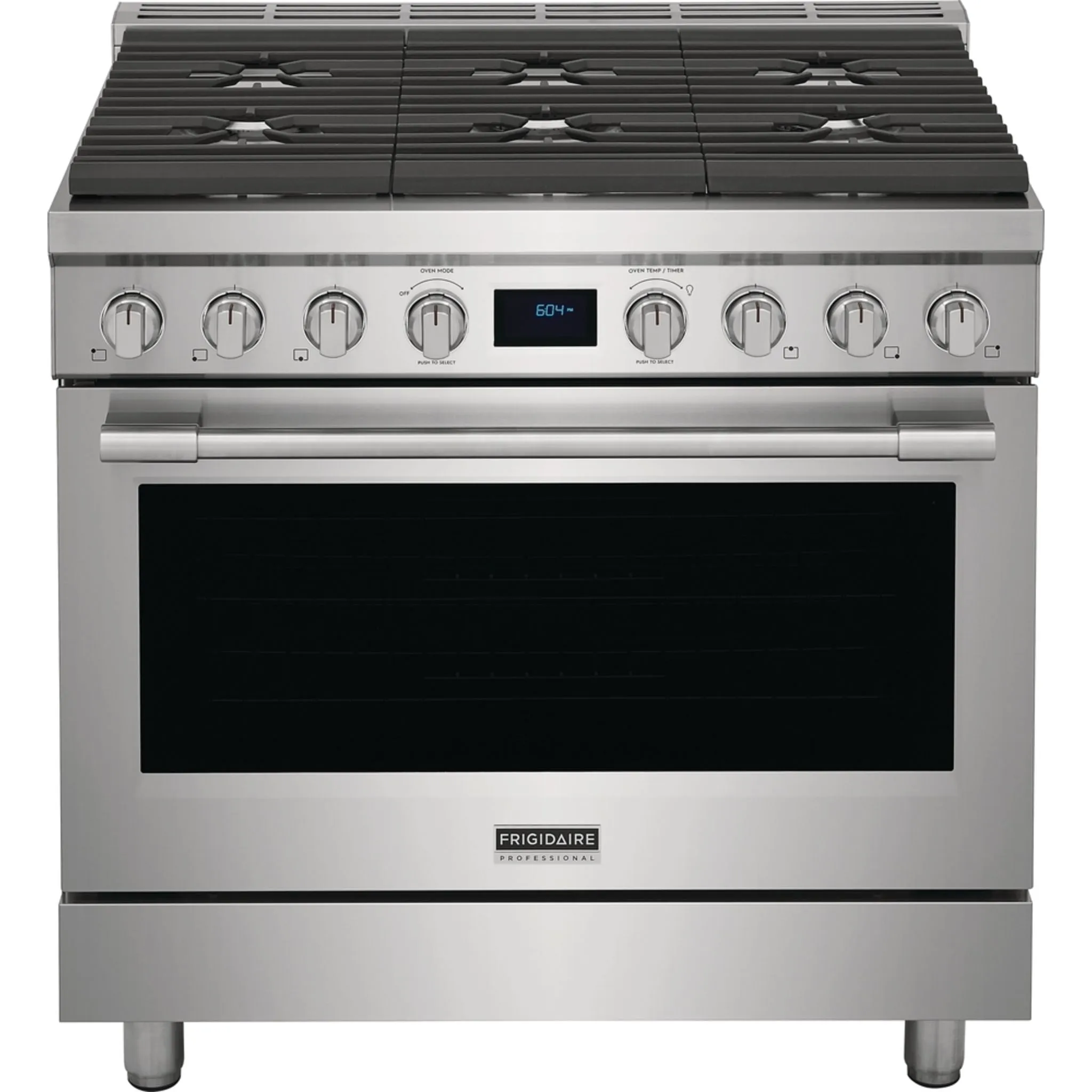 Frigidaire Professional Dual Fuel Gas Range (PCFD3668AF) - Stainless Steel