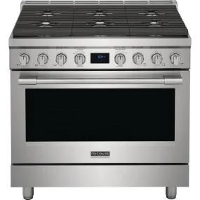 Frigidaire Professional Dual Fuel Gas Range (PCFD3668AF) - Stainless Steel