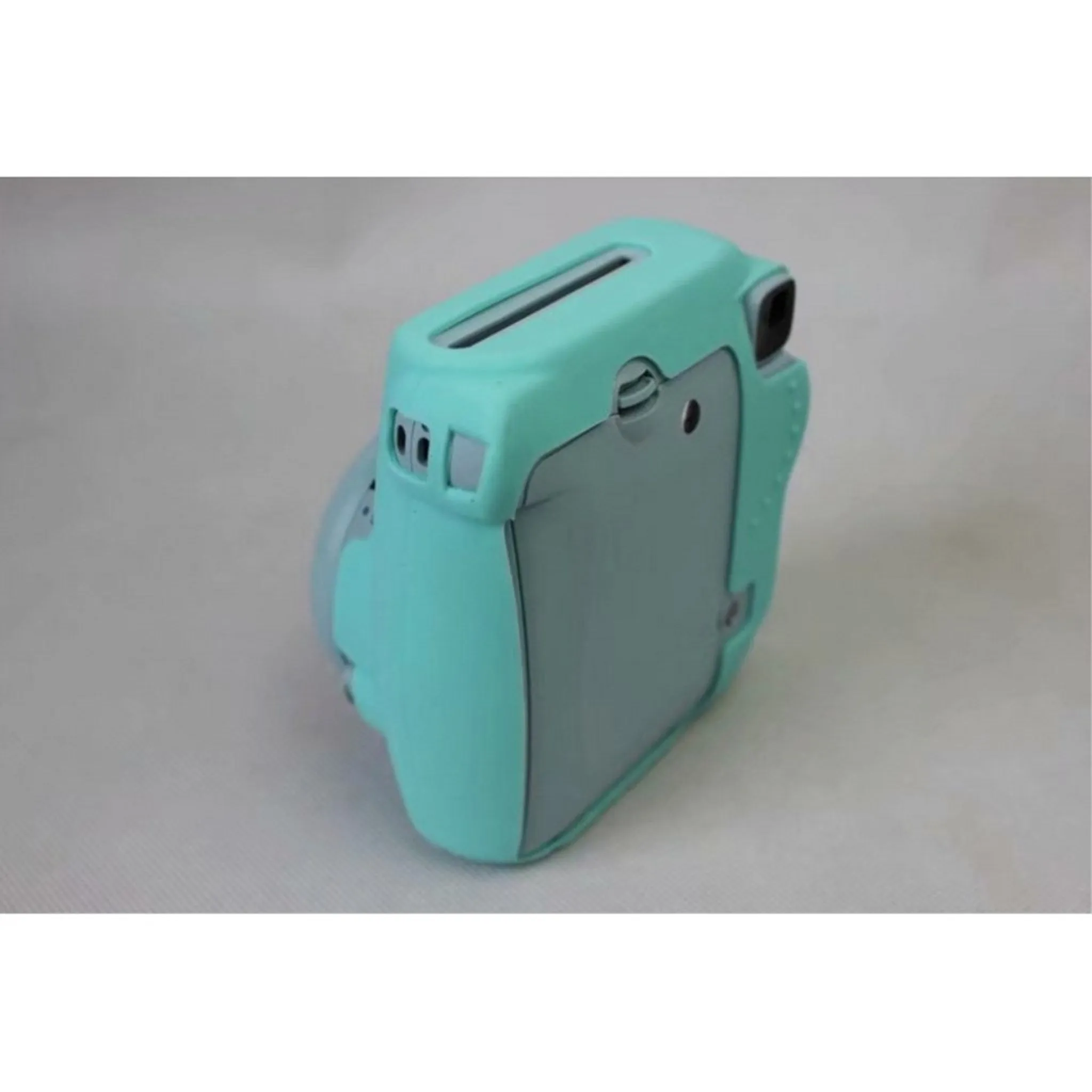 Fuji Instax Mini 8 soft silicone case - Cyan