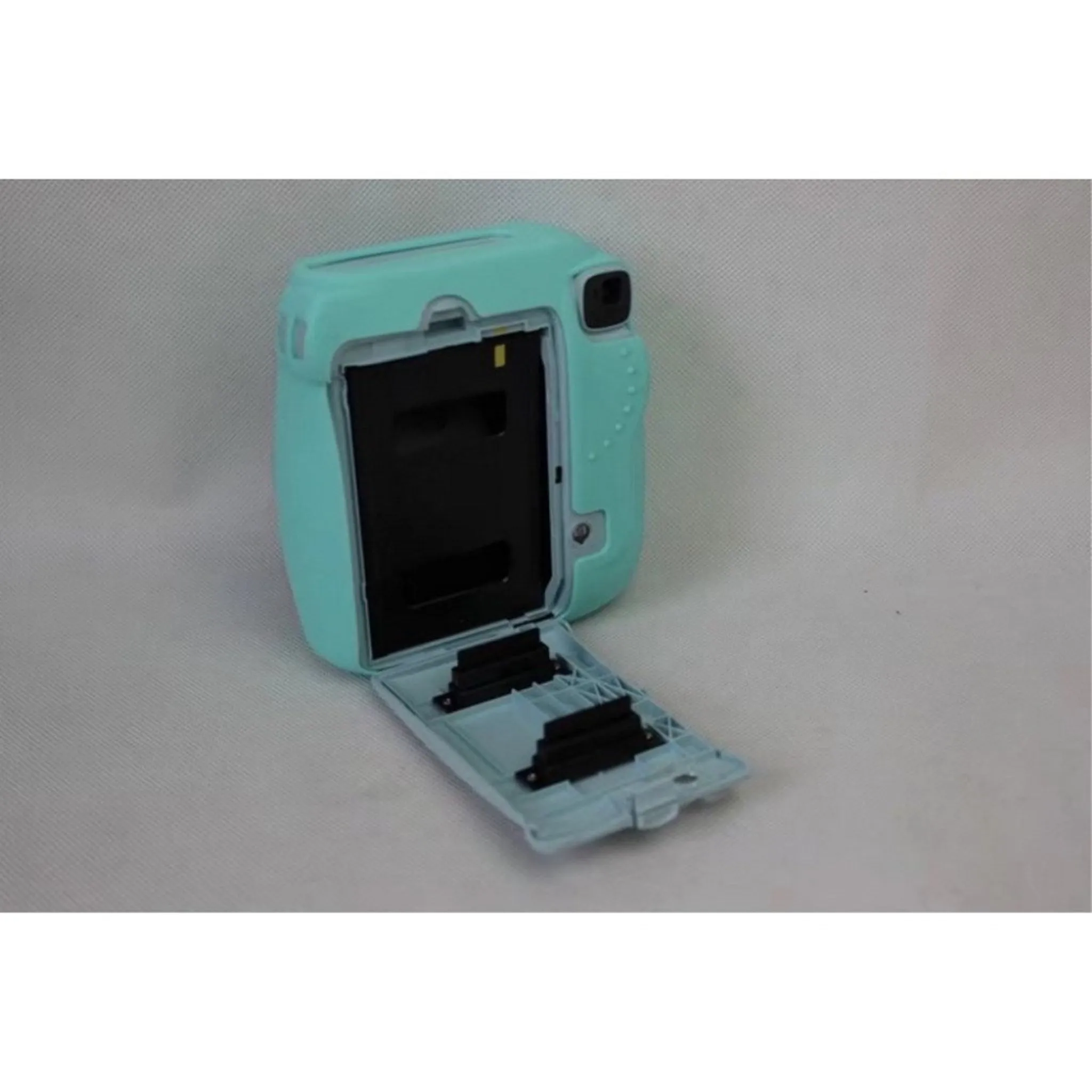 Fuji Instax Mini 8 soft silicone case - Cyan