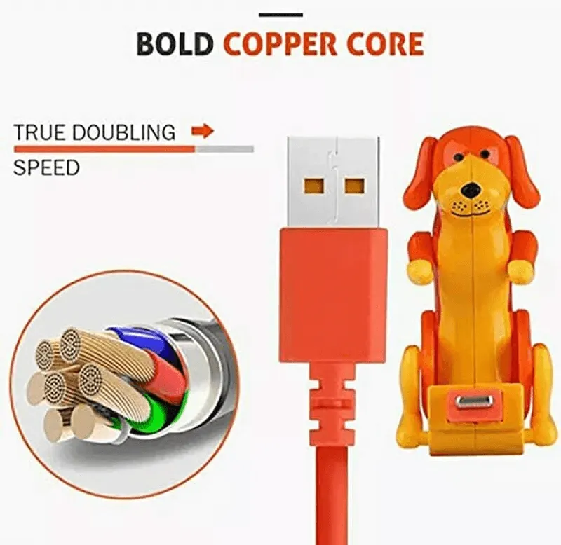 Funny Humping Dog Fast Charger Cable