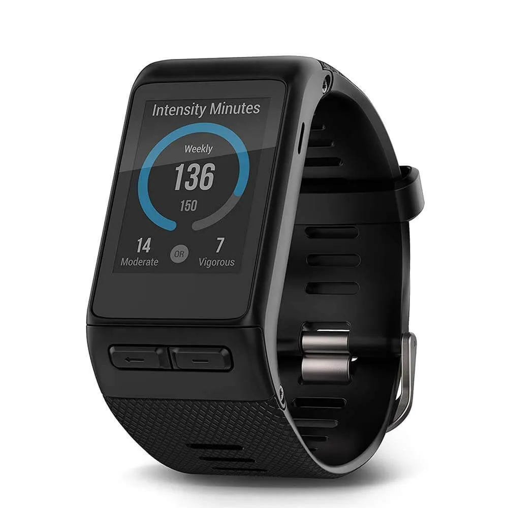 Garmin vívoactive HR GPS Smart Watch, Regular fit - Black