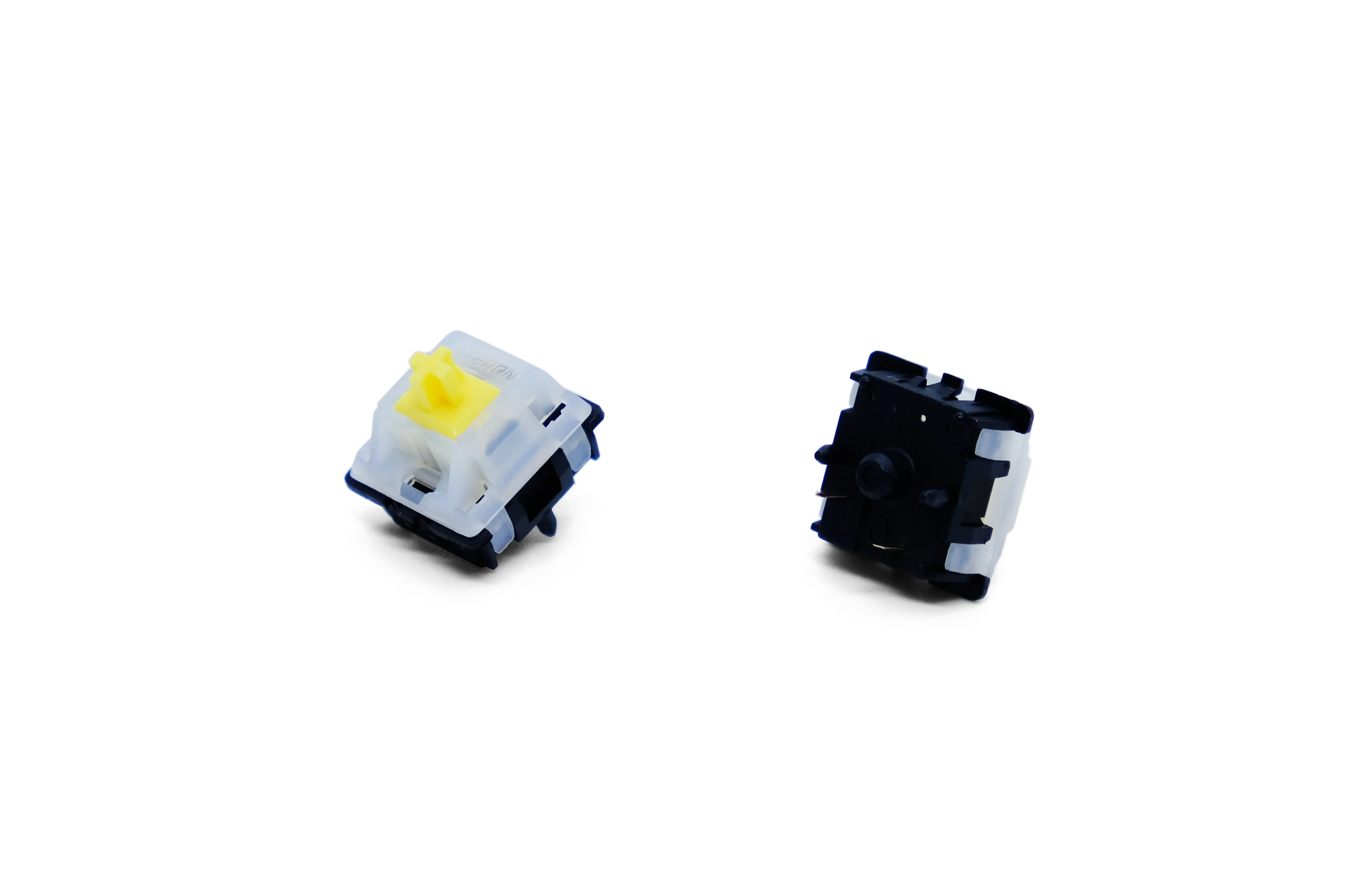 Gateron Milky Yellow with Black Bottom Switches