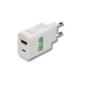 GMA | Dual Wall Charger - USB & USB-C 20W