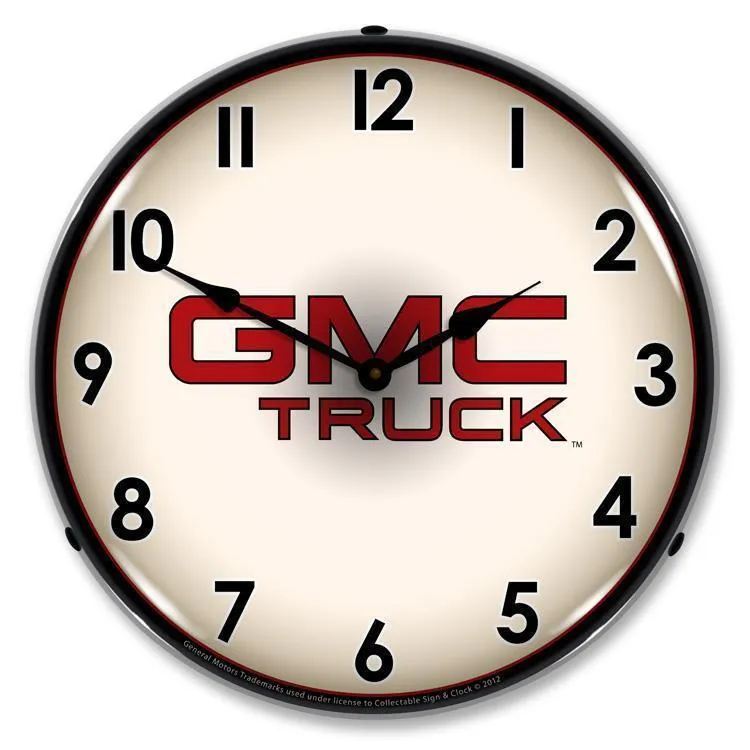 GMC Truck Backlit LED Clock