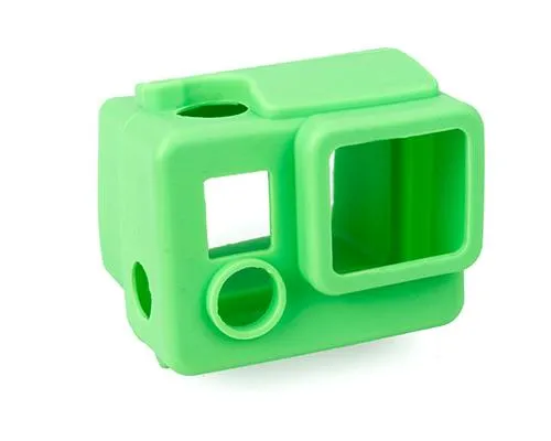 GoPro Silicone Case Cover for Hero 3  / Hero 3 Plus Camera - Green