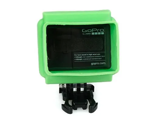 GoPro Silicone Case Cover for Hero 3  / Hero 3 Plus Camera - Green