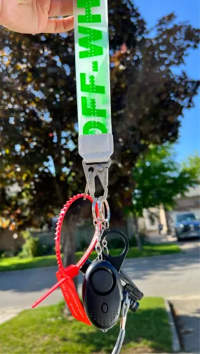 Green Essential Self-defence Keychain