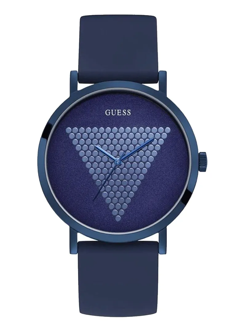 Guess Imprint Men's Watch Blue W1161G4